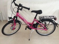 Kreidler Kinderfahrrad Nightingale 20 Zoll Fahrrad Mädchen Pink Rad