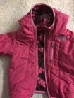 The North Face Girls Infant Reversible Perrito Jacket Pink $70 12-18 Months