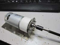 12V Getriebemotor mit Kardanwelle