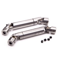 2x Stahl-Mittelwelle Center Shaft 90mm~115mm für Axial SCX10 1:10 RC Car Crawler