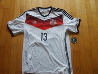 Original DFB Trikot WM 2014 Spieler Müller Gr.XL Emblem abgelöst