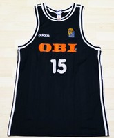 OBI Game Jersey Pro Cut SZ 4XL Dirk Nowitzki NBA Basketball Trikot Jersey 1999
