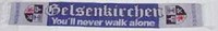 Gelsenkirchen Fanschal youll never walk alone NEU&OVP Schal! TOP Schal