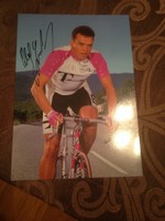 Original unterschriebene Autogrammkarte Olaf Ludwig Radsport rar