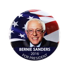 2016 BERNIE SANDERS for PRESIDENT 2.25" CAMPAIGN BUTTON, bsf105