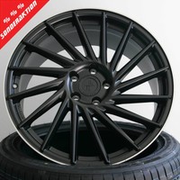 19" Keskin KT17 Matt Black Polish ET45 Alufelgen für VW Golf 5 Typ 1K auch GTI