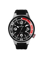 POSEIDON Unisex-Armbanduhr S Analog Silikonband UP00416 Schwarz UVP 119,- €