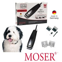 Profi Tierhaarschneider Moser 1234. 2 Schneidsätze! Hunde Schermaschine, Trimmer
