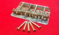 VINTAGE 1966 USA FENDER BASS GUITAR BRIDGE JAZZ PRECISION P ORIGINAL 1962-1967