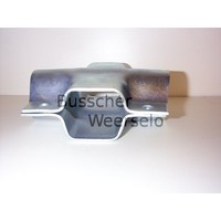 Klemmschalen Achs Deichsel Befestigung Ø 60 mm  Vierkant 60 mm