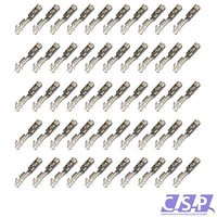 50x MQS Quadlock Buchse Stecker Kontakt Set PIN 0,50²-0,75² Fakra