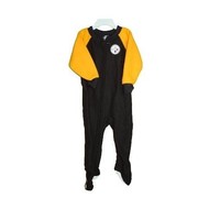 Pittsburgh Steelers NFL Footed Pajamas Baby Kids Sleeper Bodysuit Blanket
