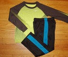 YOUTH KIDS BOYS UNDER ARMOUR ATHLETIC OUTFIT SHORTS SHIRT SIZE 7
