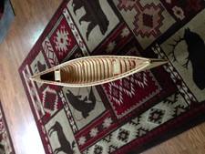 salesman's sample canoe/old and new town