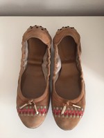 Tods Ballerinas Gr 39 beige Sommerfarbe