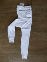 Esperado Reithose Damen Escape Breech weiß Kniebesatz Stoff Gr. 76 B-Ware