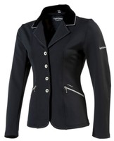 Equi-Théme Damen Softshell Turnierjacket  Soft White | black | - 25% SALE