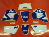 YAMAHA PW 50 GRAPHICS DECALS STICKER KIT