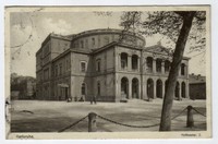 AK Karlsruhe - Hoftheater. 2. / 1913 gelaufen