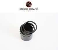 1 1/8 Zoll  Aluminium Spacer für Gabelschaft in  2 * 5 * 10 * 30 mm  *schwarz*  