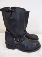 Double-H 4117 Leather Steel Toe Engineer BOOT Black US 10.5/UK 10/EU 44    285 R