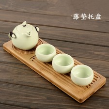 1pc China Kung Fu Tea set Rectangle Bamboo Tea Tray Tea Accessories