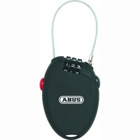 ABUS Combiflex 202 201 Kabelschloss Gepäckschloss Seil Länge: 70cm 3 Zahlen-Code