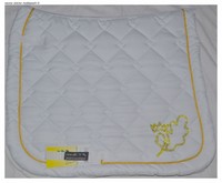 Traum Dressur Schabracke , Neu , Gr. WB , Weiß , S - H Brand , Turnier 