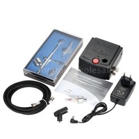 100-250V Airbrush Set Mini Luftkompressor Airbrushkompressor Kompressor D5O2