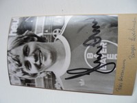 selbst geholtes autogramm peter hermann, bayer leverkusen