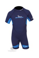 YOUNGSTER SkinFox Kinder Neoprenanzug, Shorty, navy, Gr. 1-6 Jahre