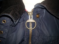 Orig. Barbour International Jacke Gr. 12 ca. 38 40 Dunkelblau TOP!!