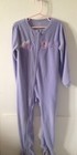 GIRLS TODDLERS CARTERS LIGHT PURPLE FOOTED ONE PIECE ANGEL PAJAMAS SIZE 4T 95