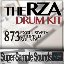 THE RZA Drum Kit vinyl wu tang mpc60 SP1200 MV8800 MPC 2500 5000 1000 samples