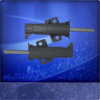 Kohlebürsten Motorkohlen passend für AEG LAVAMAT W 1080 W, W 1200 W mit Halter L