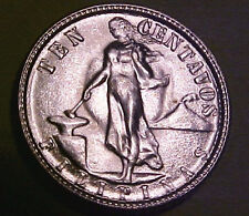 1945-D Philippines 10 Cent minted in the U.S. ~Gem Uncirculated ☆Make An Offer☆