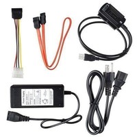 USB 2.0 to IDE SATA S-ATA 2.5 3.5 Hard Drive HD HDD Converter Adapter Cable -New