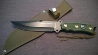 Fahrtenmesser Jagdmesser Outdoormesser Bowiemesser 420er RAMBO knife - NEU 31365