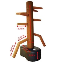 Wing Tsung, Kung Fu, Wu Shu Trainings Dummy, aus Kunststoff, sehr robust-belastb