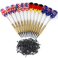 12 Dartpfeile Darts Pfeile +100 Dartspitzen Soft-Dartpfeile NEU & OVP