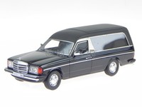 Mercedes W123 Leichenwagen 1978 schwarz Modellauto 45280 Neo 1:43