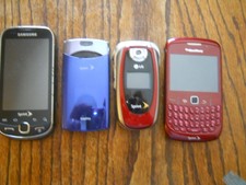 New listing
Sprint Used Cell Phones-Blackberry-Sanyo-L g-Samsung-May Not Work