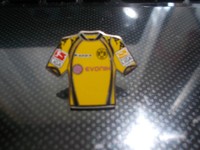 Borussia Dortmund Trikot Pin Home 2009 Fussball Deutschland Evonic  kit badge