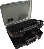 Meiho Versus 3070 Angelbox schwarz, Angelbox, Tacklebox für Zubehör, Angelkoffer