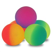Flummi Neon Hüpfball Springball Flummis 27 mm