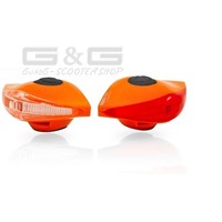 SPANNINGA PIRATA Fahrradbeleuchtung Fahrrad Licht Rücklicht Vorderlicht Orange