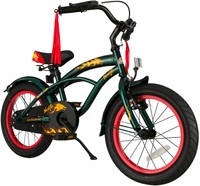 bike*star 40.6cm (16 Zoll) Kinder-Fahrrad Cruiser - Grün