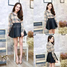 Ladies Dress Fashion Korean style size Medium Working dress 2 pieces