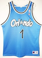Champion NBA Basketball Orlando Magic #1 Penny Hardaway Trikot/Jersey 44 L