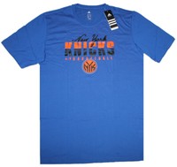 adidas Herren T-Shirt New York Knicks FNWR TEE XL 2XL 3XL blau orange NEU @180